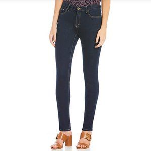 Michael Kors Selma Skinny Overdyed Indigo Jeans 2